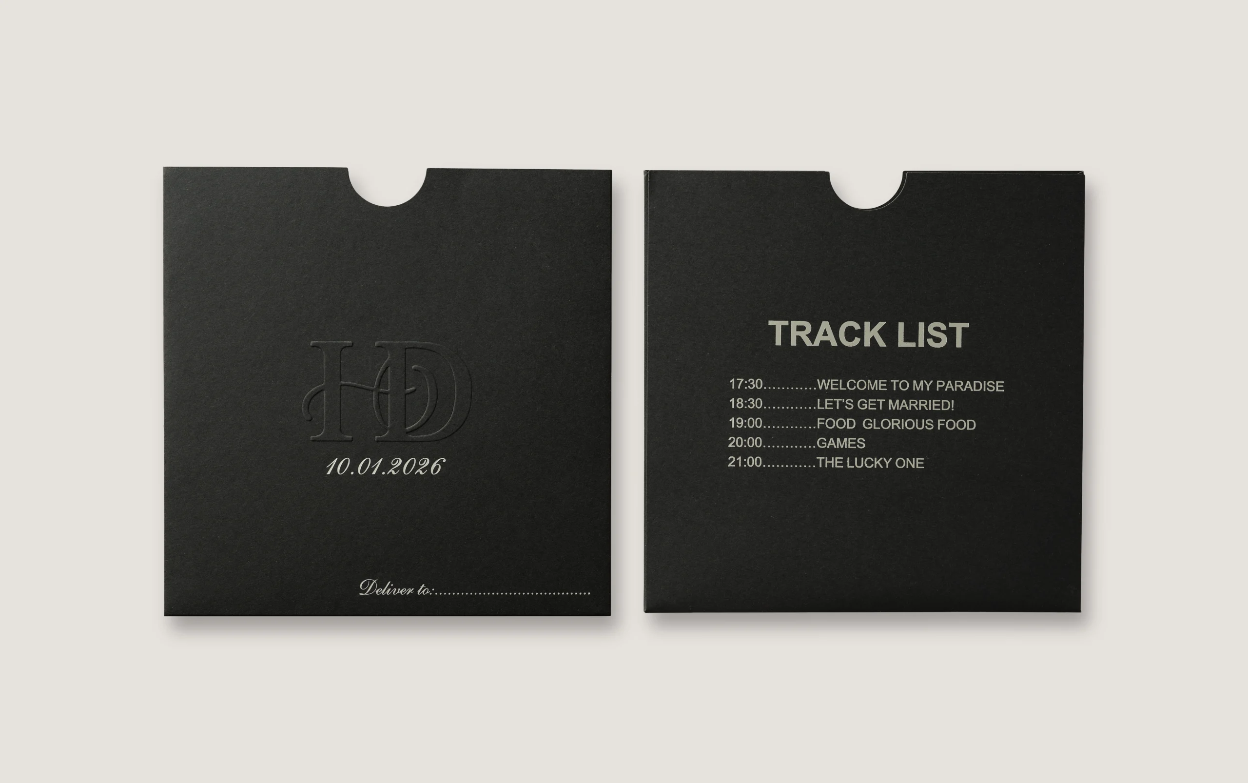 thiệp cưới CD