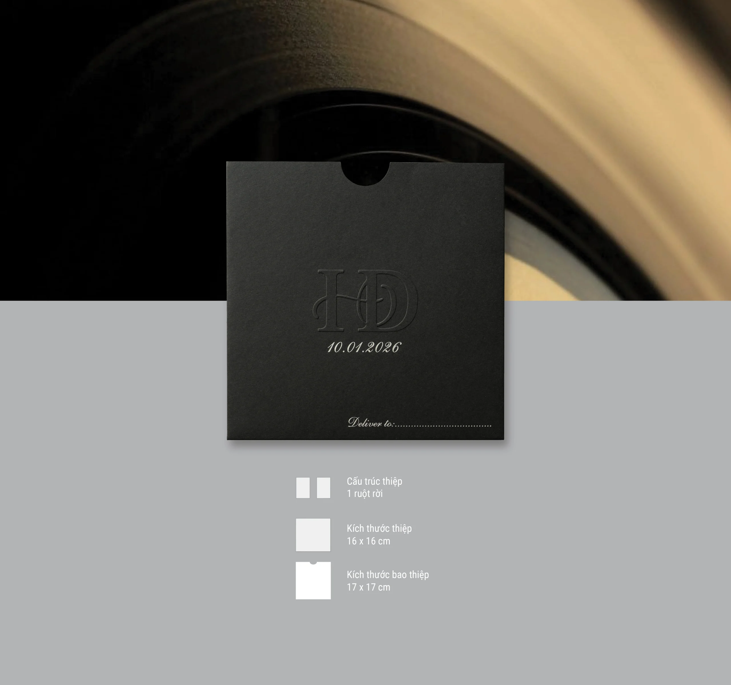 thiệp cưới CD